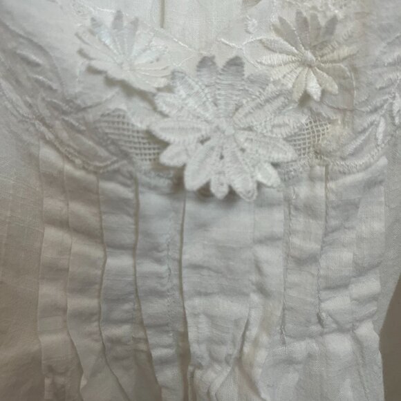 Free People White Baby Doll Top - Picture 4 of 6